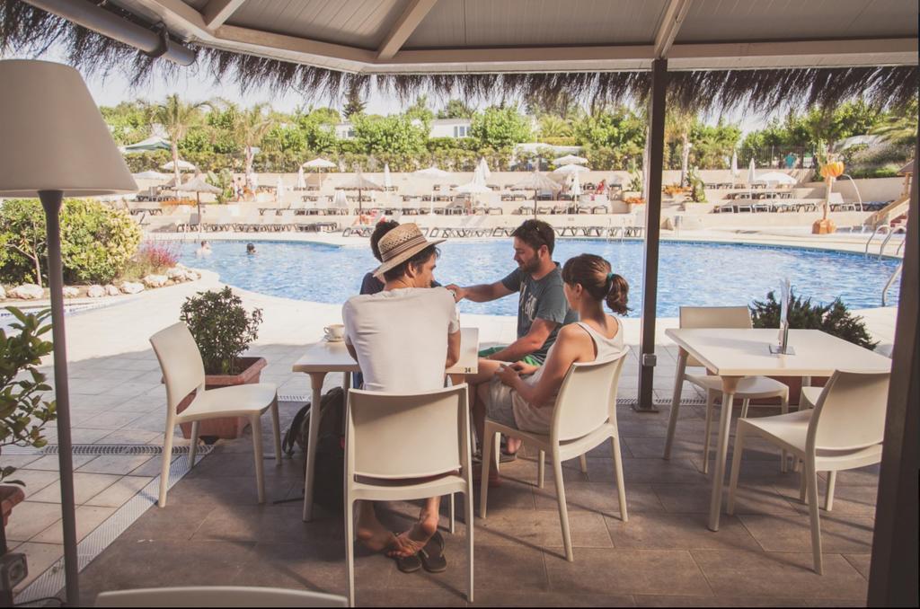 Camping Sènia Tucan Lloret de Mar Esterno foto
